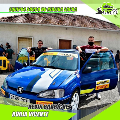 Equipos Surco no Rallye Ribeira Sacra