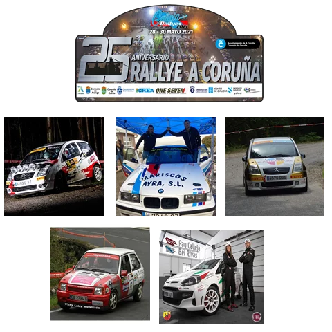 Equipos Surco no 25 Rallye de la Coruña